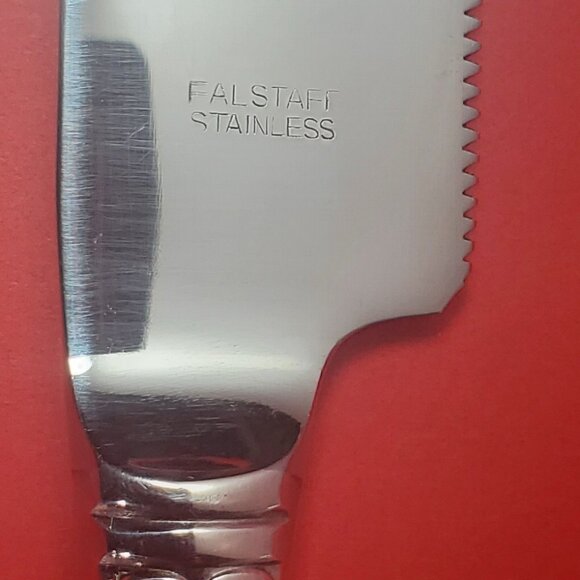 Vintage Silverplate Cake Set Pilgrim Cake Knife & Rogers 1847 Cake Server - Picture 7 of 12